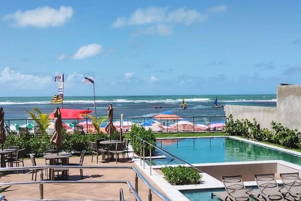 Flat De Luxo Beira-Mar Em Porto De Galinhas Apartment Ngoại thất bức ảnh